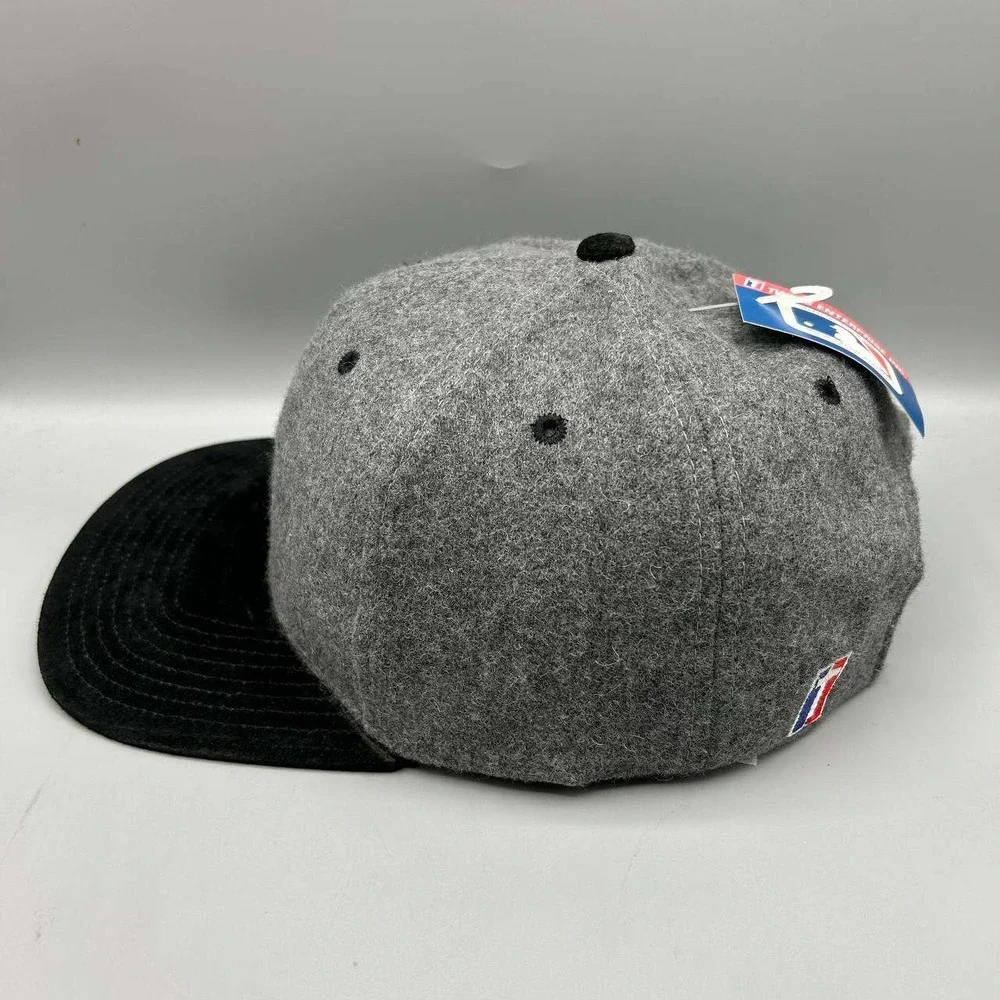 Vintage Chicago White Sox Hat Men Wool Suede Twins Enterprise Strap Back Cap New